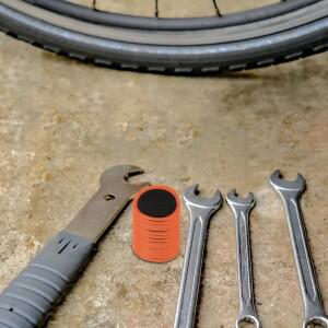 48개 자전거 타이어 패치 키트  효과적인 튜브 수리 도구  바이크 오토바이 펑크