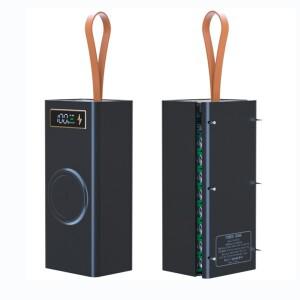 C24 24x18650 손전등 배터리 충전기 상자 보조베터리 홀더 DIY 쉘 케이스 듀얼 USB 보관 정리