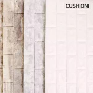 쿠셔니 폼블럭 벽지 단열벽지 포인트 접착식 셀프도배 시트지