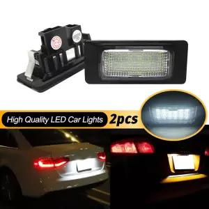 호환  아우디 A1A6A7TT 폭스바겐 골프 6제타 MK6 Passat B6B7 투아렉 라이트 용 LED 번호판 라이트