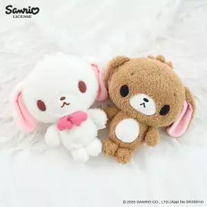 콜리 슈가바니즈 봉제인형 20cm 2종 (시로우사쿠로우사)