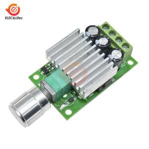 DC 12V-30V 6V 12V 24V 30V 10A PWM 모터 속도 컨트롤러 거버너 방열판 조절기 LED 조광 제어