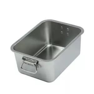 대용량 바트 업소용 사각 반찬통 뚜껑 스테인레스 통 스텐 식당 급식 스테인리스 스탠바트