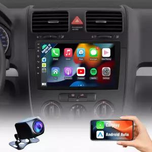 폭스바겐 5 6 파사트 제타 티구안 투란 스코다 파비아 카플 안드로이드 오토 카 레오 블루투스 GPS WiFi