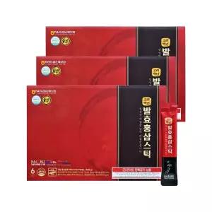 고려백년 발효홍삼스틱 30포 3박스 더존건강