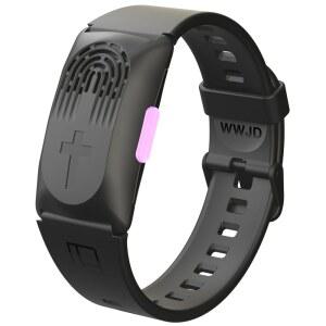 eAj 300개 이상의 NIV 구절이 포함된 리 즈 오디오 성경 시계, WWJD 웨어러블 성경 스피커 팔찌, 충전식 기독교 성경 손목밴드, 남녀를 위한 신앙 기반 선물, 블랙