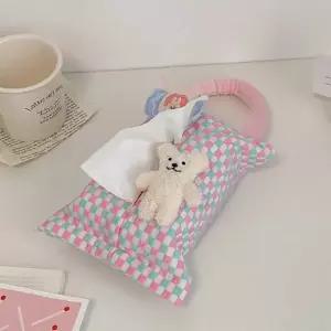 [텐바이텐]귀여운 곰돌이 휴지케이스 여행용 차량용 자동차 티슈 보관함