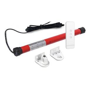 12V 유선 미니 롤러 그늘막 모터 전원 어댑터 필요 WiFi/배터리 없음 OD 25mm/28mm 튜브 4 4Lb 2kg 하중