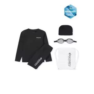 디스커버리키즈트레이닝세트 TQT DKSW71053-BKS 키즈 프레시벤트 에센셜 생존수영키트