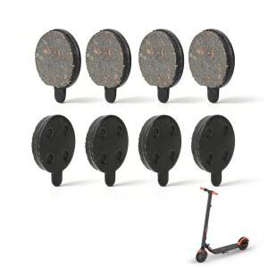 스쿠터 브레이크 패드, 세미 메탈 10인치 전기 스쿠터용 4쌍 4mm/0.2인치