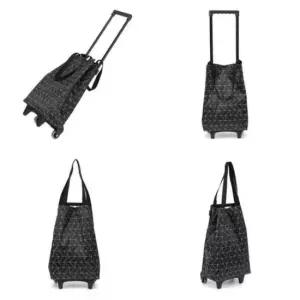 [SBD] 쇼핑카트 핸디카트 블랙패턴 접이식핸드카트 접이식