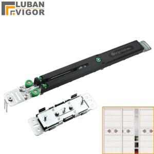 옷장 미닫이 문 완충기 댐퍼 트랙 도르래 범퍼 조용하고 조용한 핀치 방지