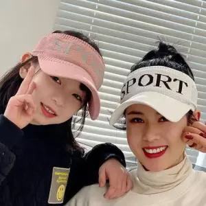 자외선차단선캡 남자여자 어린이 신출성 좋은 캡 썬캡 골프 니트 모자