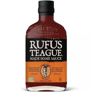 Rufus Teague Touch O' Heat BBQ 소스 1팩 성분이 함유된 프리미엄 바베큐 수상 경력에 빛나는 대담한 맛