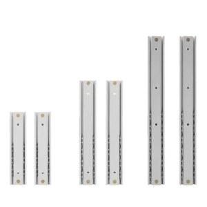 알루미늄 합금 미니 부드러운 슬라이드 웨이 옷장 서랍 캐비닛 가정용 가구 슬라이딩 가이드 레일 70mm 100mm 140mm