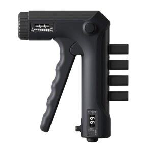 디지털 카운터 u2013 5 60kg(130파운드) 인체공학적 팔뚝 및 손가락 운동기구로 운동선수, 음악가, 재활 휴대용 2-in-1 그립 트레이너로 조절 가능한 핸드 강화기