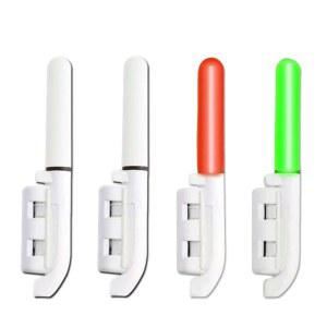 QUANTALY 낚싯대 끝 라이트 끝부분 히트 센서 낚시 피시바이트 훅 깜빡임 표시등 경보기 밤낚시 낚시감