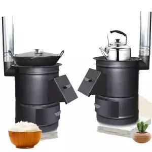 시골 소각로 주물 불멍 난로 쓰레기 캠핑 농촌 무쇠