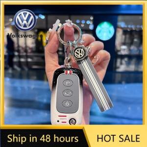 2026년형 VW 폭스바겐 아연 합금 자동차 스마트 리모컨 키 케이스 커버 폴로, 골프, 파사트, 티구안, 비틀,
