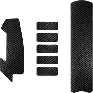 FdcZeyxior 자전거 체인 스테이 프로텍터 데칼 프레임 보호 테이프 가드 블랙 스티커 페인트 스크래치 및