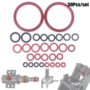 30Pcs O-링 씰 키트 Saeco 커피 머신 브루잉 그룹 스파우트 커넥터 씰링 링 교체용 실리콘 가스켓