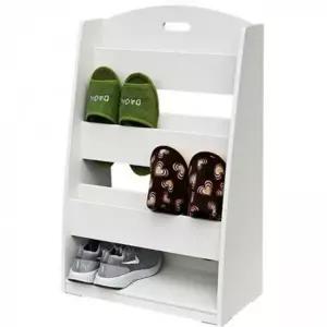 신발 실내용 정리대 수납 원목 모던 선반형 슬리퍼 거치대_24822313