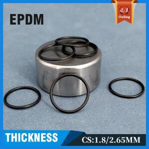 EPDM O링 CS1.82.65mm 두께 ID1.8-30mm 내산성 및 내알칼리성 방수 검정 씰 와셔 재고 있음