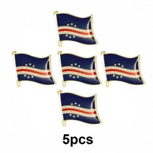 1-100개 케이프 버드 깃발 라펠 핀 배지 브로치