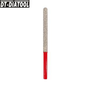 DT-DIATOOL 1pc 7.2mm 밀링 핑거 비트 다이아몬드 모르타르 벽돌 제거 그라인드 커터 라운드 생크