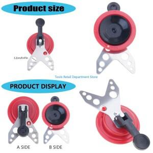 매끄러운 재료에 효과적인 드릴링을 위해 크기 조절이 가능한 고성능 타일 유리 홀쏘 가이드 39XA