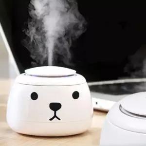 미소짓는 곰돌이 얼굴 스티커 캐릭터 표정 모양 꾸미기 다꾸