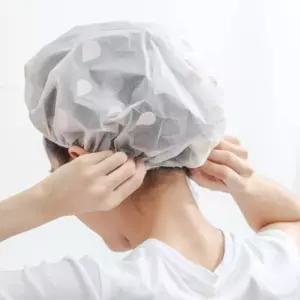 위생모자 샤워캡 욕실 샵푸캡 목욕캡 헤어캡 2p 방수 염색모