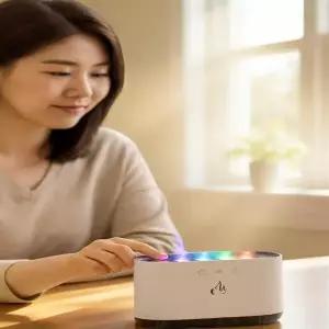 거꾸로 가습기 무중력 가정용 물방울 무드등 물멍 저소음 소형