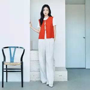 [미리주문10 ]26SS 프렌치 린넨100 투턱 팬츠