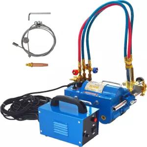JARYANNIX 전자기 휴대용 파이프 절단 베벨링 기계 화염 절단기 트랙 토치 버너 산업용 가공 정밀도 110V