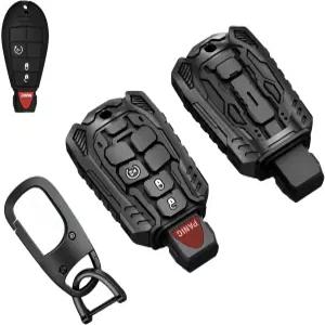 헤비 듀티 아연 합금 키 포브 커버 액세서리 케이스 2008 2009 2010 2011 2012 2013 2016 2017 2018 닷지