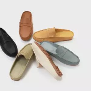 SOVO 엔지니 스티치 페니 블로퍼 2cm