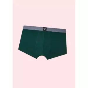 엠포리오 아르마니 언더웨어 남성 남자 맨즈 이글 패치 밴딩 코튼 면 팬티 드로즈 브리프 속옷 그린 250710