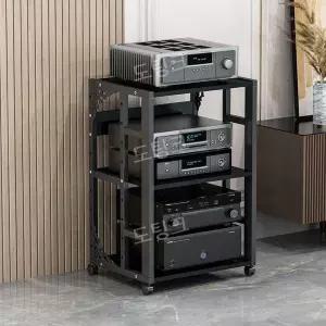 오디오장식장 오디오 다이 3단 받침대 거실장 선반 수납장