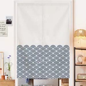 주방가림막 일본식 도어 커튼 파티션 패브릭 바란스커튼 공간분리 선반가림천 인테리어