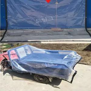 야외 투명 방수 커버 바닥 덮개 커튼 천막 트럭 대형 방수포 온실 화물차