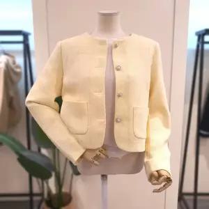 [대구백화점] [미스칸트]펄 트위드 자켓 옐로우(KEJKQ303YE)