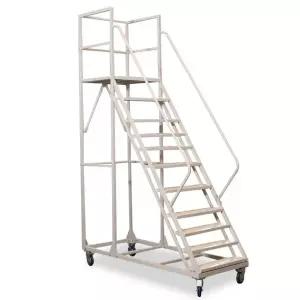고소 사다리 이동식 3m 난간 작업용 4m 우마 간이 비계