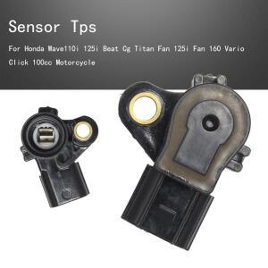 스로틀 위치 센서 Tps Tbi For Honda Wave110i 125i Beat Cg Titan 팬 160 Vario Click 100cc 오토바이