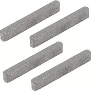 Ruilogod 36mmx4mmx4mm 304 스테인리스 스틸 주요 재고 라운드 종료 4pcs (아이디 be5 163 afe 4c7 5dd)