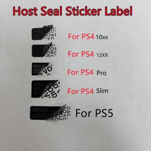 Ps4 1000 11xx 1200 20xx Ps5 콘솔 케이스 쉘용 슬림 프로 하우징 호스트 라벨 씰 용 50 개 세트 보증 스티