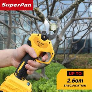 슈퍼팬 파워툴 전정기 방진 무선 내구성 있는 칼날 정원 트리머 도구 (디월트 18V 배터리 핀용)