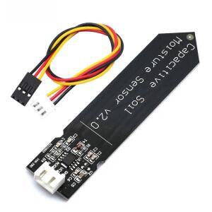 용량성 토양 수분 센서 모듈 V1.2, 내식성, 입력(3.3-5.5V), 아날로그 출력 와이어 스마트 농업