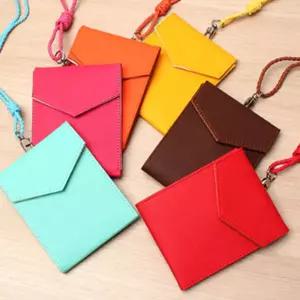 지갑형 목걸이 카드지갑 명함 교통 카드 홀더 케이스 KMo1+5ywl