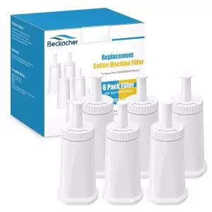 브레빌 정수 필터 4팩, Breville BES880 바리스타 터치, BES990 BES980 Oracle TOUCH 터치 및 BES878 BES92